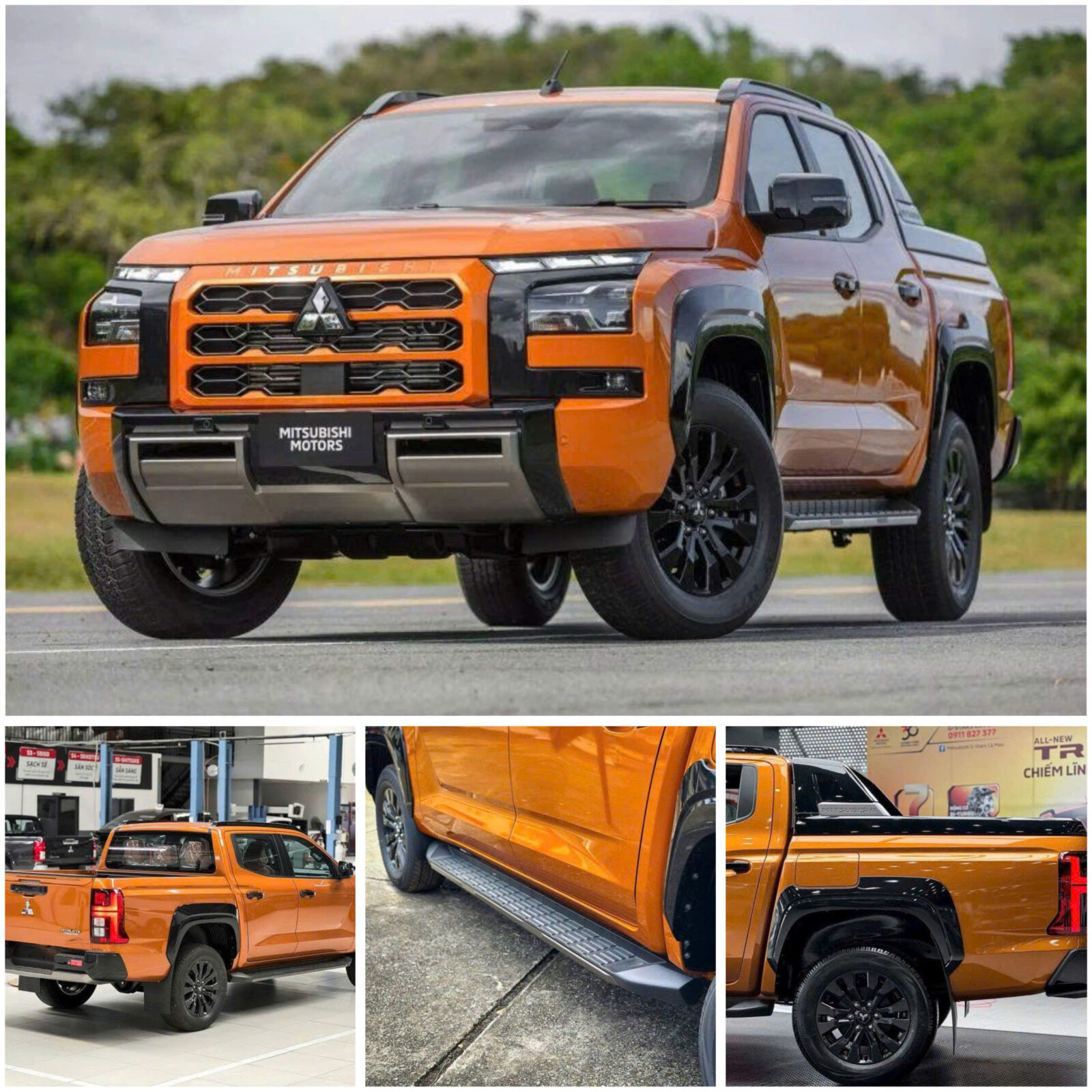 hinh anh thuc te triton 1 Mitsubishi Triton – Bán tải đa năng, mạnh mẽ hàng đầu phân khúc